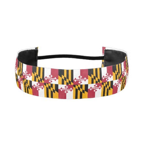 Maryland State Flag Stylish Decor Athletic Headband
