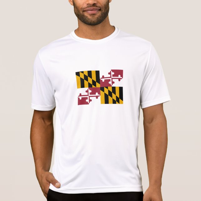 Maryland State Flag T-Shirt (Front)