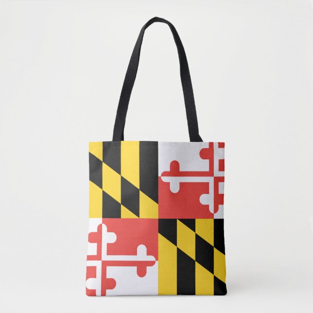 Maryland State Flag Tote Bag (Front)