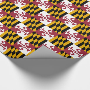 Maryland State Flag Wrapping Paper