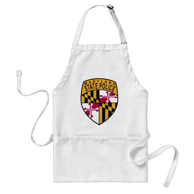 Maryland State Police Adult Apron (Front)