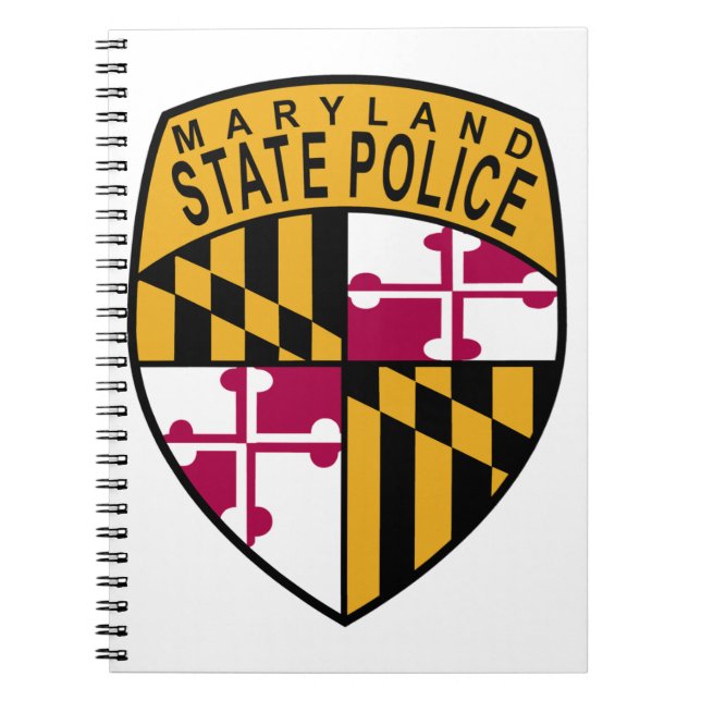 Maryland State Police Notebook (Front)