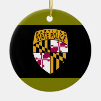 Maryland State Police Ornament