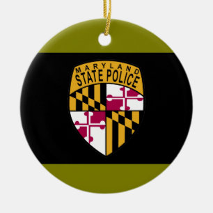 Maryland State Police Ornament