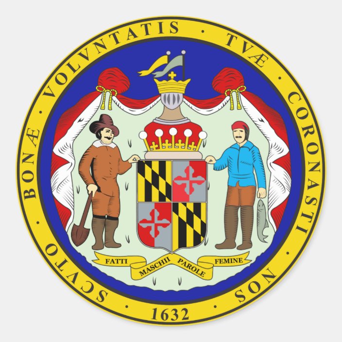 Maryland State Seal | Zazzle.com