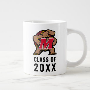 Maryland Terrapin M Graduation Giant Coffee Mug