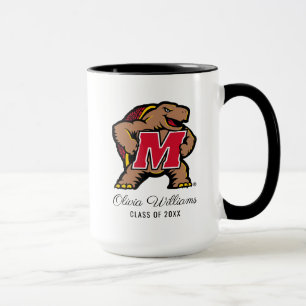 Maryland Terrapin M Mascot Add Your Name Mug