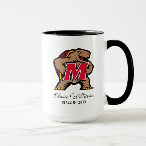 Maryland Terrapin M Mascot  Add Your Name Mug