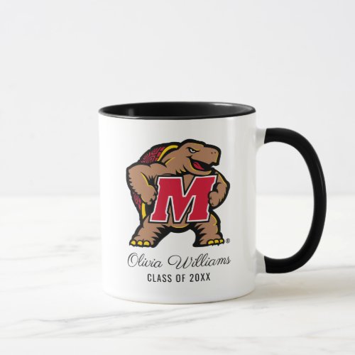 Maryland Terrapin M Mascot  Add Your Name Mug