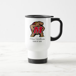 Maryland Terrapin M Mascot   Add Your Name Travel Mug