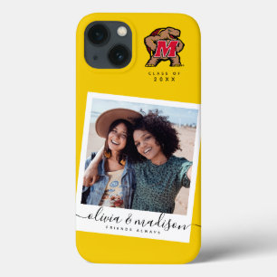 Maryland Terrapin M Mascot Add Your Photo iPhone 13 Case