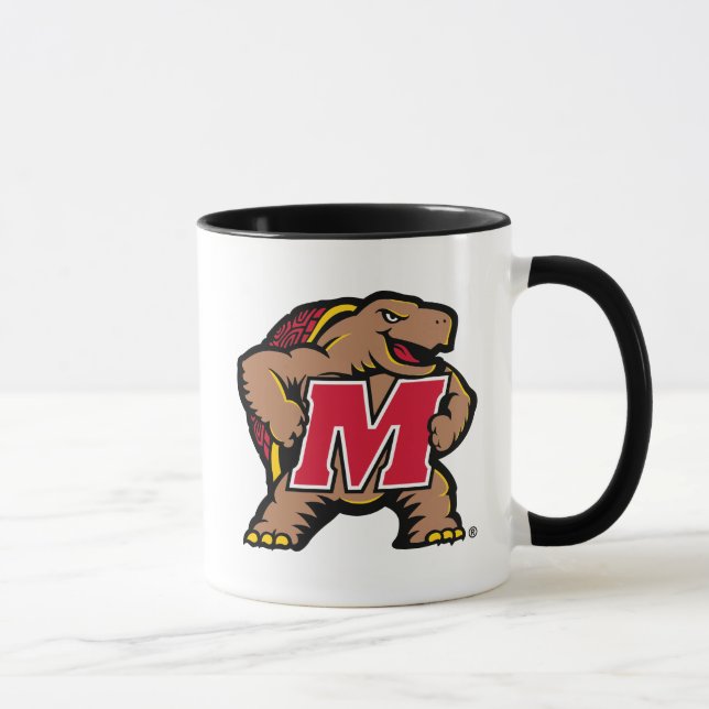 Maryland Terrapin M Mascot Mug (Right)