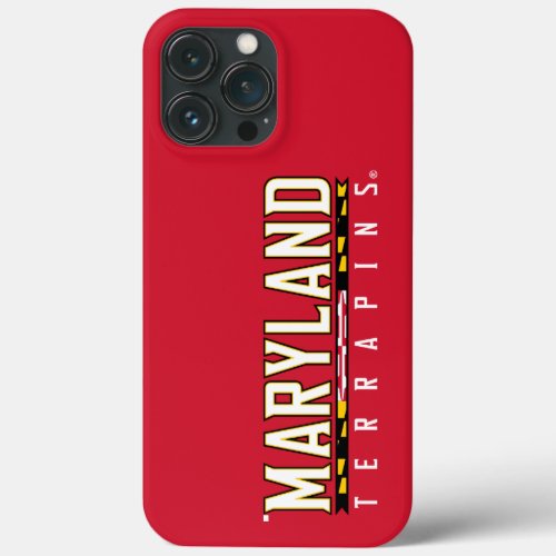 Maryland Terrapins Flag Logo Case_Mate iPhone Case