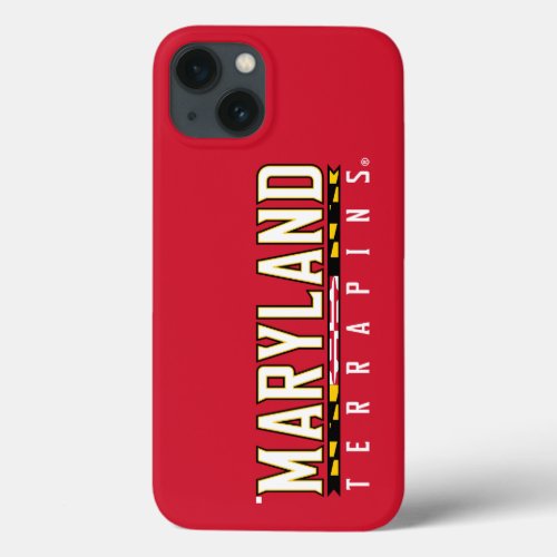 Maryland Terrapins Flag Logo Case_Mate iPhone Case