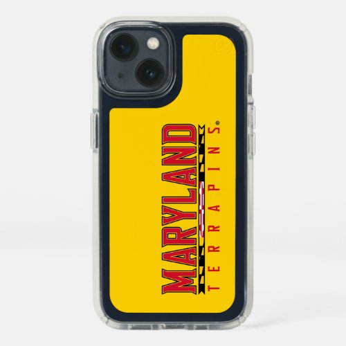 Maryland Terrapins Flag Logo Speck iPhone 13 Case