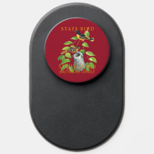 Maryland Territory Bird The Icterus galbula PopSocket