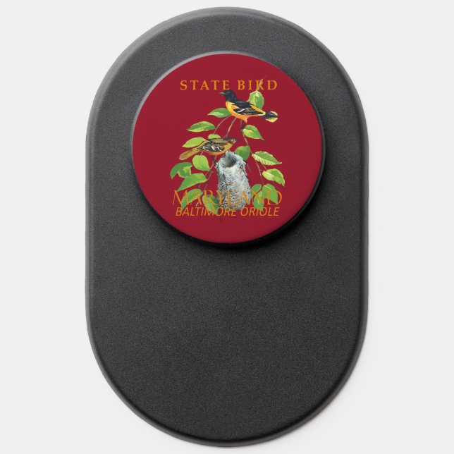 Maryland Territory Bird The Icterus galbula PopSocket (Popsocket)
