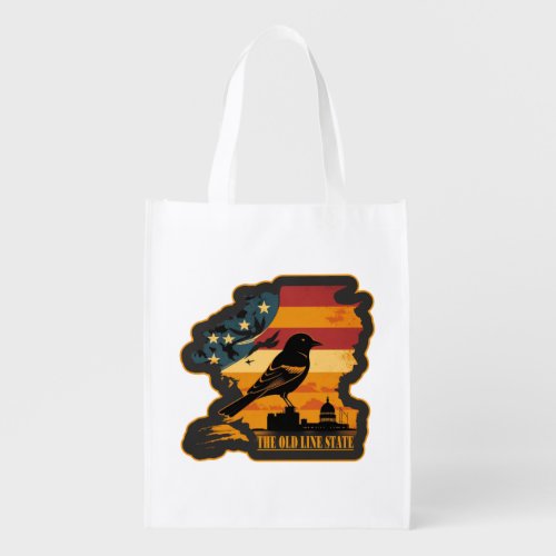 Maryland â The Old Line State Grocery Bag