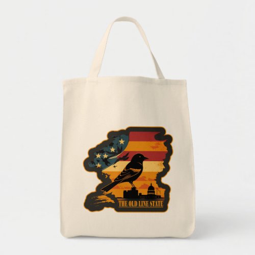 Maryland  The Old Line State Tote Bag
