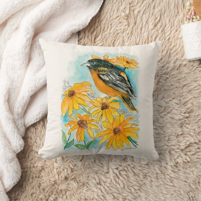 Maryland Throw Pillow (Blanket)