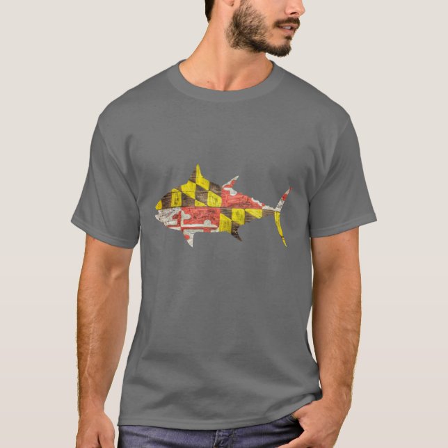 Maryland Tuna Oversized T-Shirt (Front)