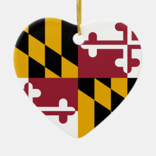 Maryland, United States Ceramic Ornament