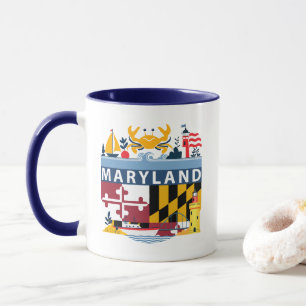 Maryland, United States of America Mug