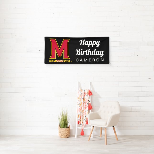 Maryland University | Birthday Banner (Insitu)