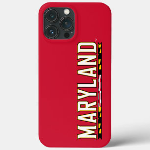 Maryland University Flag Logo 3 Case-Mate iPhone C 13 Pro Max Case