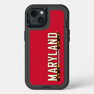 Maryland University Flag Logo 3 iPhone 13 Case