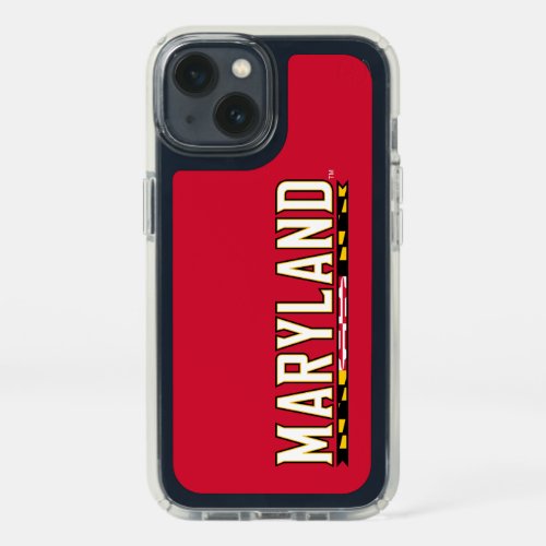 Maryland University Flag Logo 3 Speck iPhone 13 Case