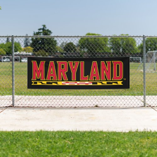 Maryland University Flag Logo Banner