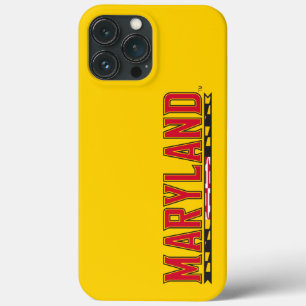 Maryland University Flag Logo iPhone 13 Pro Max Case