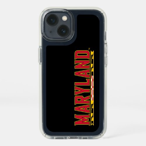 Maryland University Flag Logo Speck iPhone 13 Case