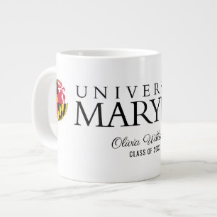 Maryland University Flag Sphere Logo Giant Coffee Mug
