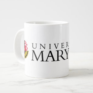 Maryland University Flag Sphere Logo Giant Coffee Mug