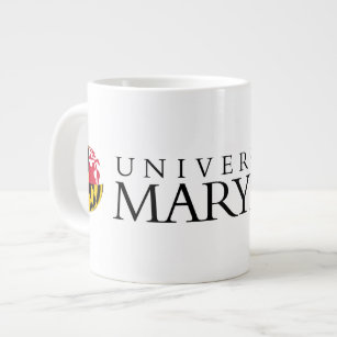 Maryland University Flag Sphere Logo Giant Coffee Mug