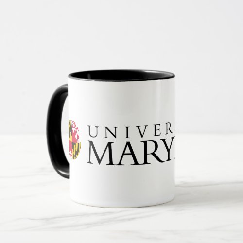 Maryland University Flag Sphere Logo Mug