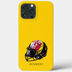 Maryland University Football Add Your Name iPhone 13 Pro Max Case