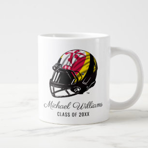 Maryland University Football Helmet Graduation Giant Coffee Mug