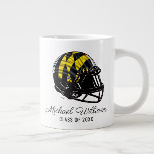 Maryland University Football Helmet Graduation Giant Coffee Mug