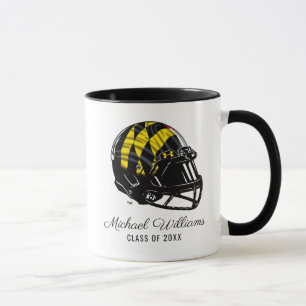 Maryland University Football Helmet Graduation Mug