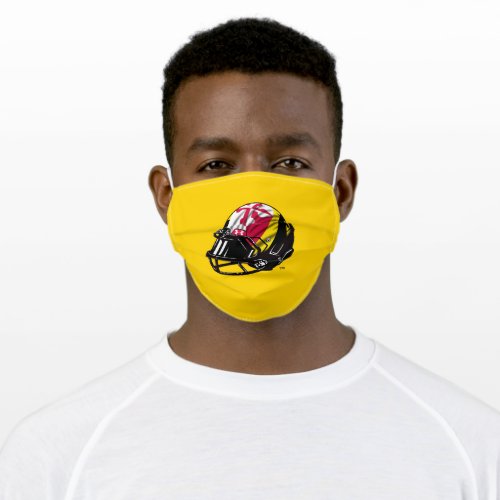 Maryland University Football Helmet Logo Adult Cloth Face Mask
