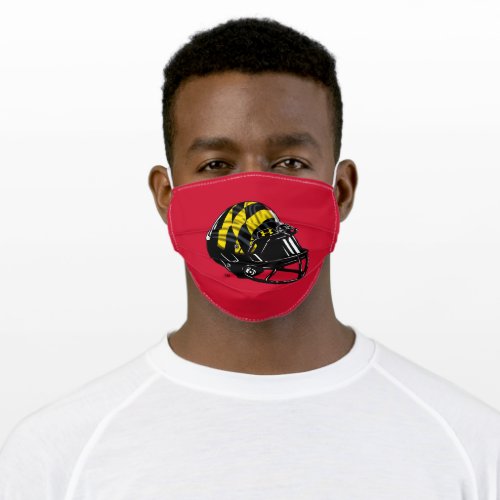 Maryland University Football Helmet Logo Adult Cloth Face Mask