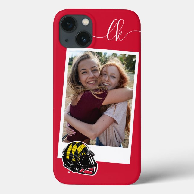Maryland University Football Helmet Logo Case-Mate iPhone Case (Back)