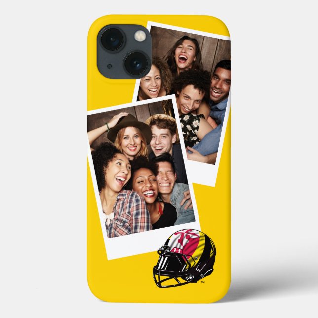 Maryland University Football Helmet Logo Case-Mate iPhone Case (Back)