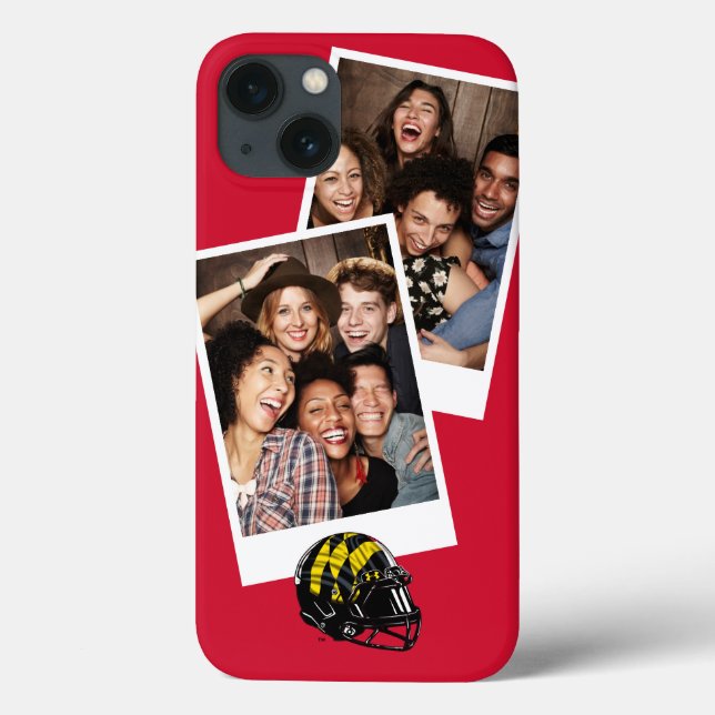 Maryland University Football Helmet Logo Case-Mate iPhone Case (Back)