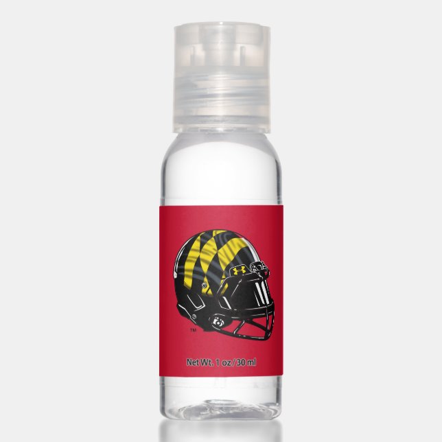 Maryland University Football Helmet Logo Hand Sanitizer (Front)