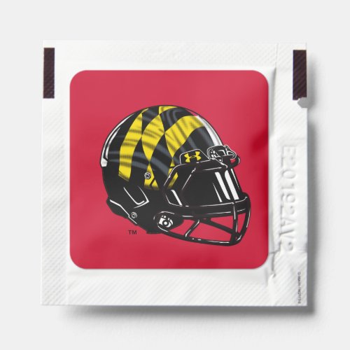 Maryland University Football Helmet Logo Hand Sanitizer Packet