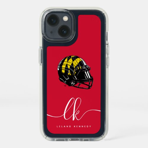 Maryland University Football Helmet Logo Speck iPhone 13 Case